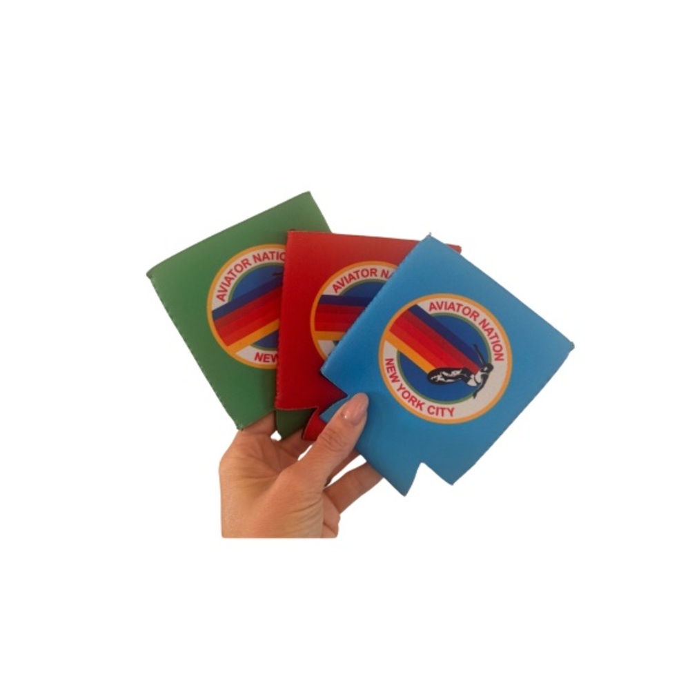 Aviator Nation Vibrant Can Coolers Koozie Trio